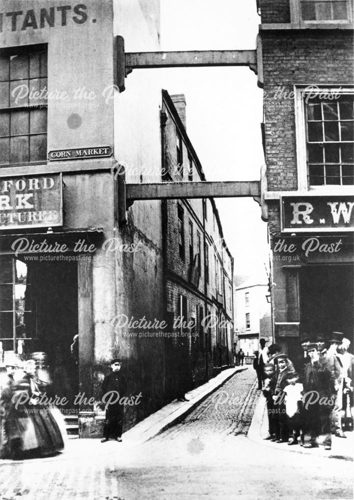 St James' Lane, from Cornmarket