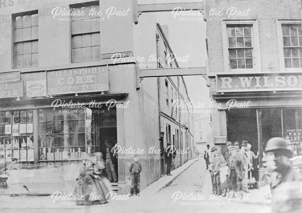 St James' Lane, from Cornmarket