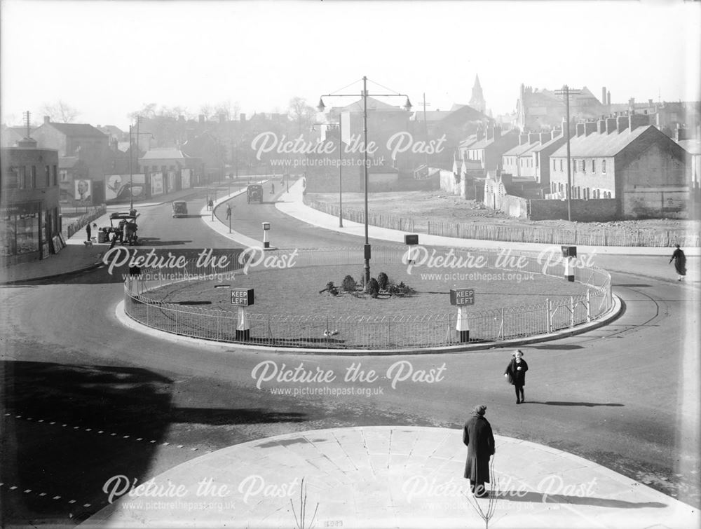 Traffic Street roundabout