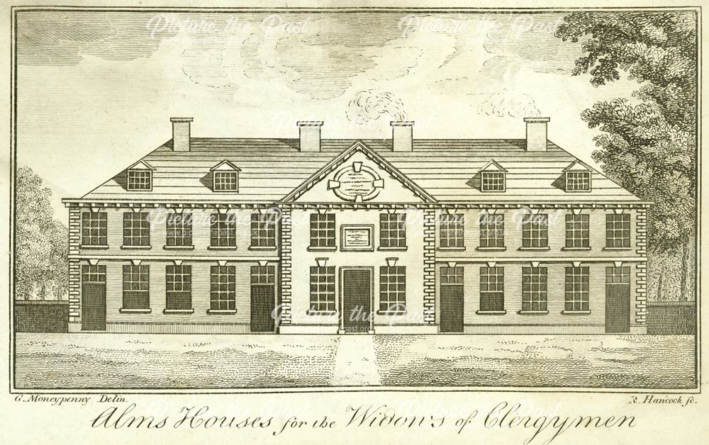 Almshouses for the widows of clergymen