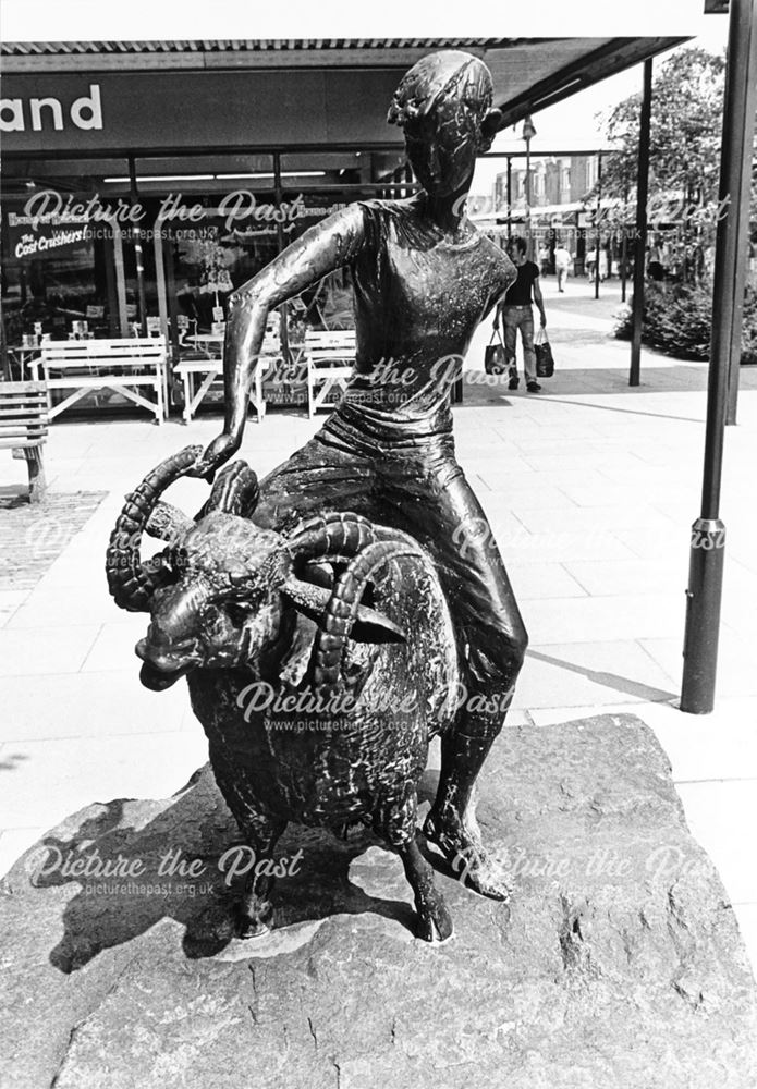 Boy and Ram Statue, Derby