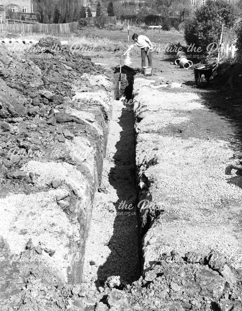 Construction site development, Albany Road