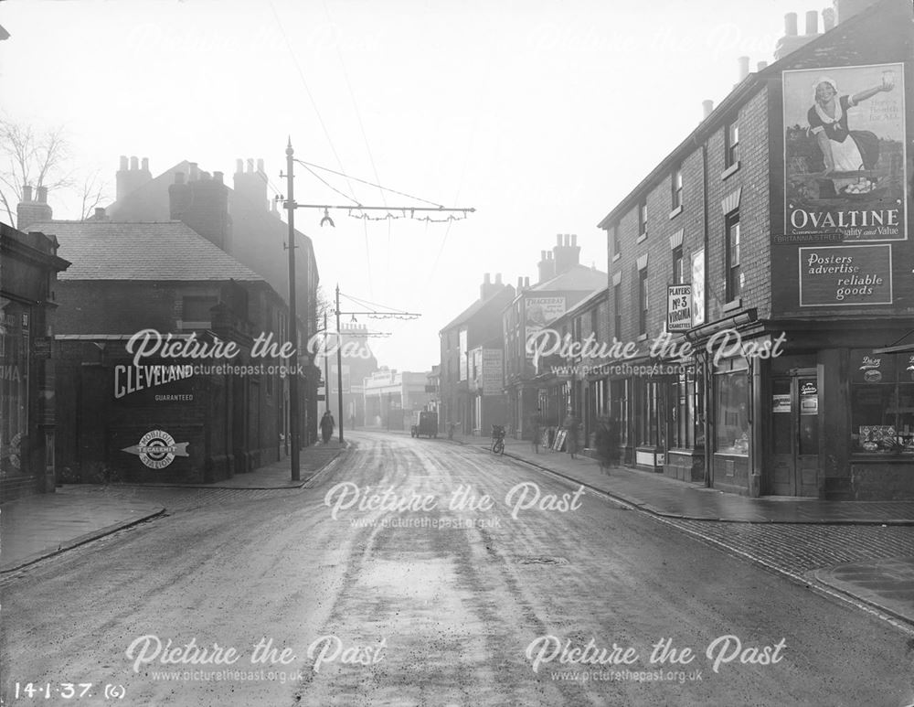 Burton Road junction with Brittania Street