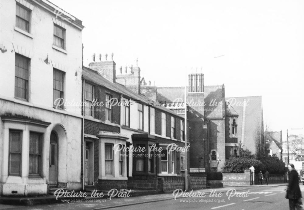 Osmaston Road at the junction with Melbourne Street