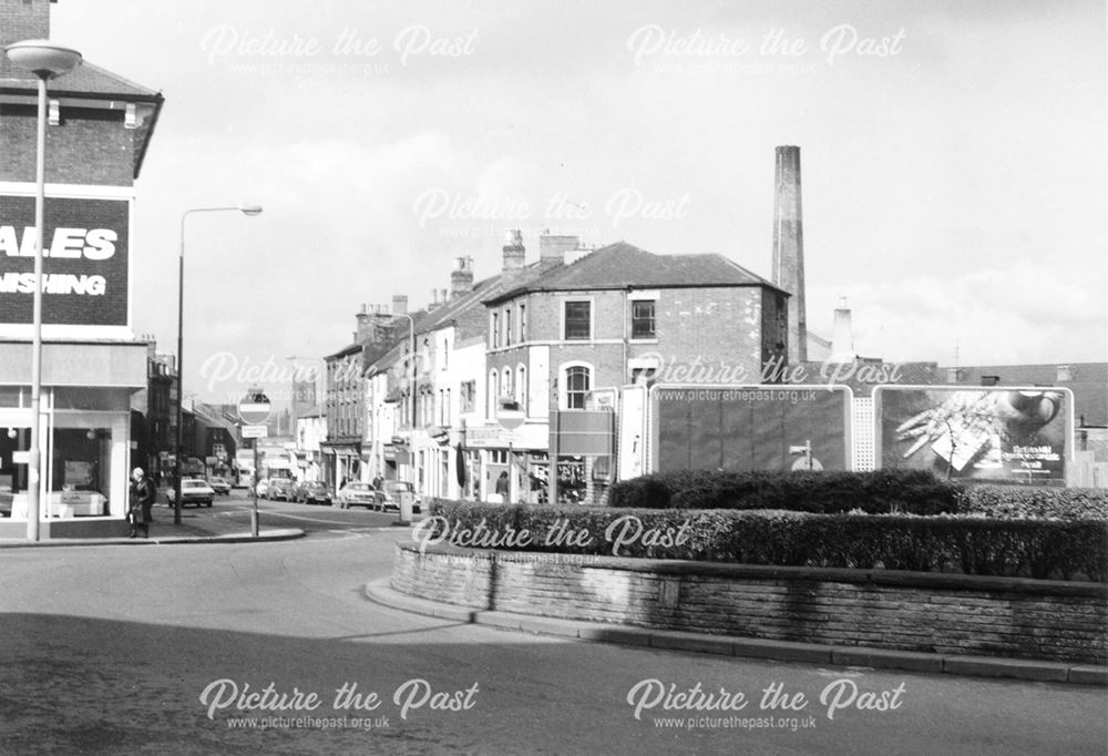 Osmaston Road at the junction with Bradshaw Way