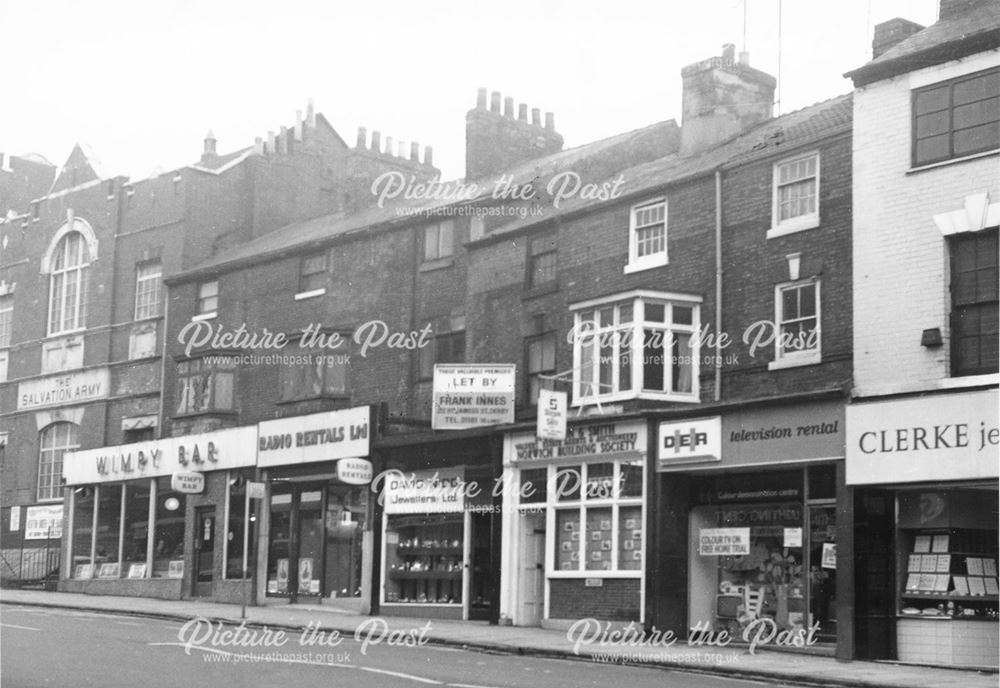 Osmaston Road looking towards The Spot