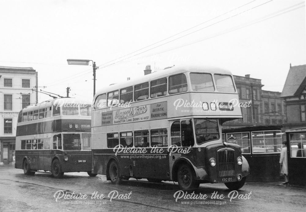 Derby Corporation double-decker buses