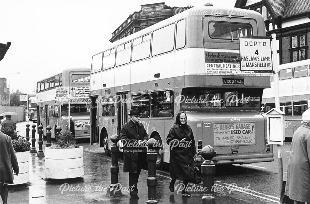 Double-decker buses