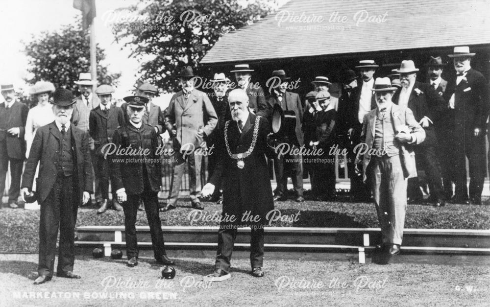 Opening of Markeaton Bowling Green