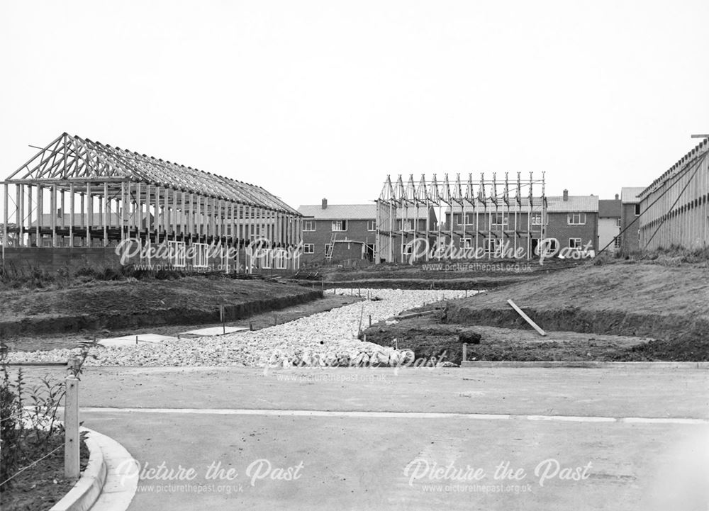 The building of Endsleigh Gardens, Mackworth