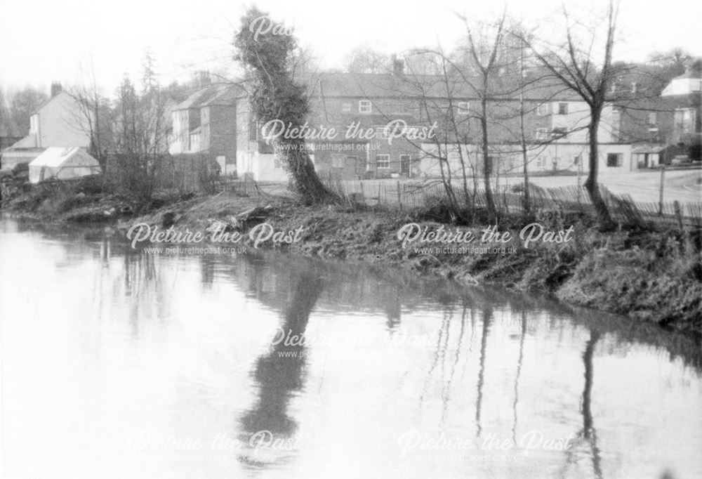 Darley Street, Darley Abbey from The River Derwent