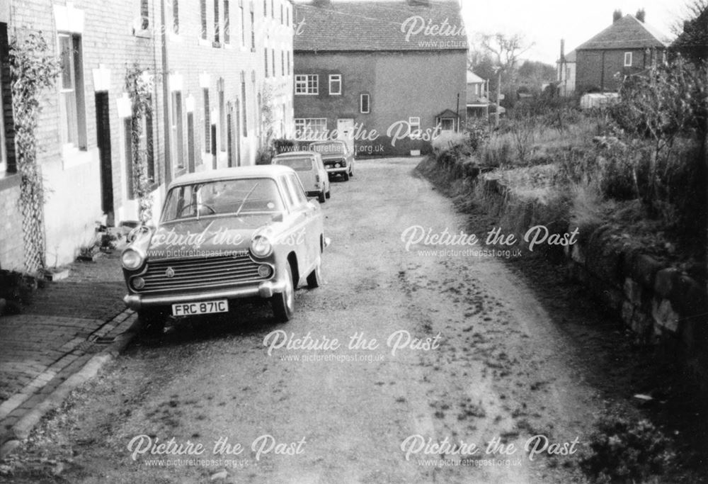 Lavender Row, prior to road improvements, Darley Abbey