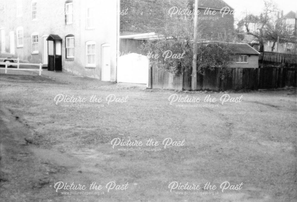 Lavender Row, prior to road improvements, Darley Abbey