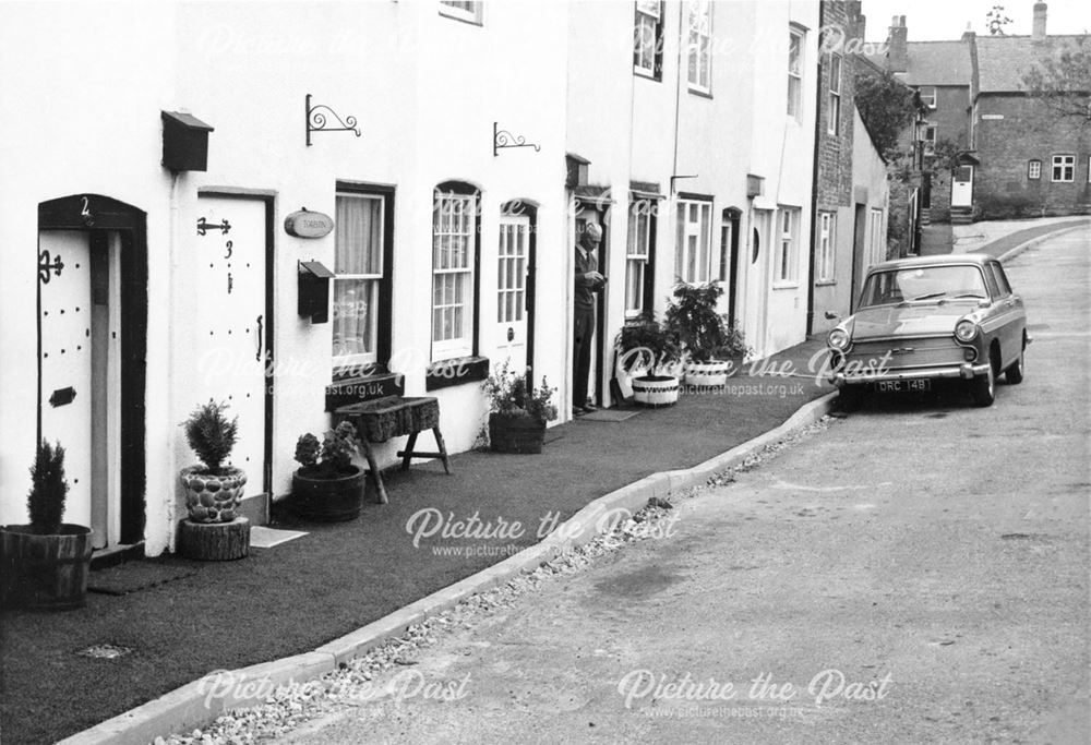 West Row, after pavement improvements, Darley Abbey