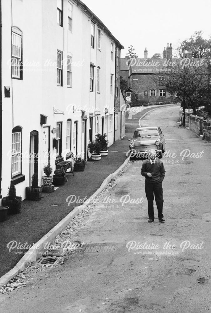 West Row, after pavement improvements, Darley Abbey