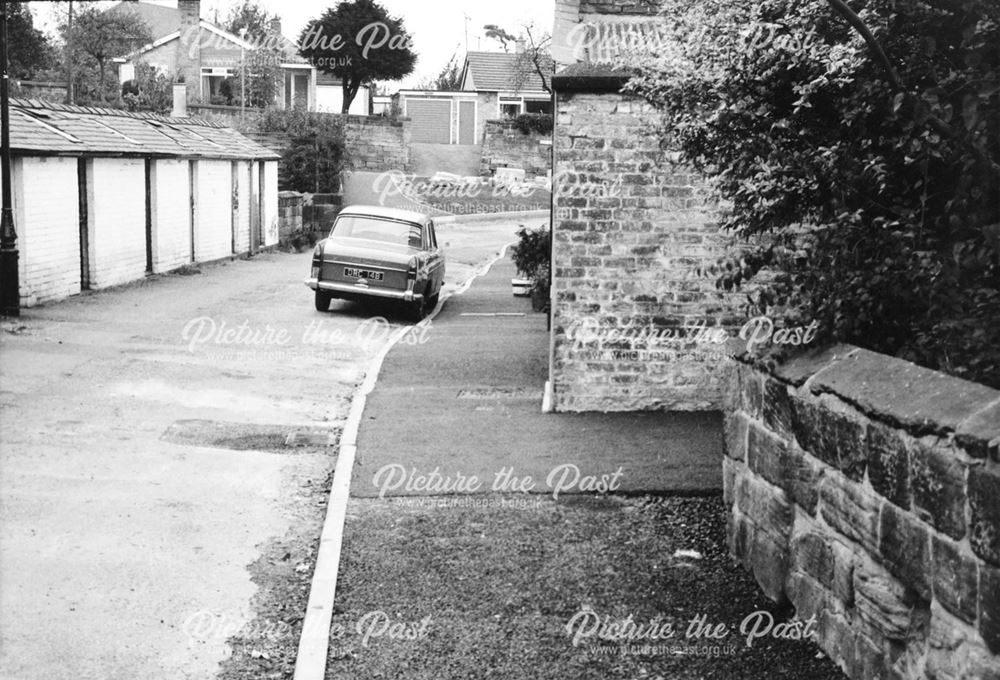 West Row, after pavement improvements, Darley Abbey