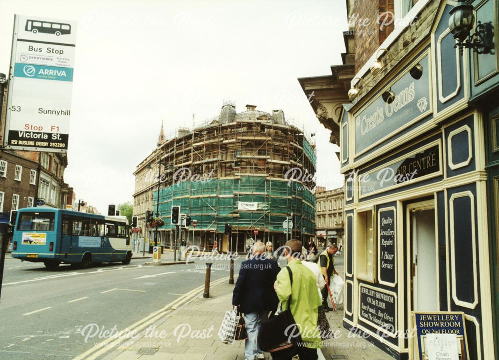 Refuge Assurance building, Victoria Street, during renovation