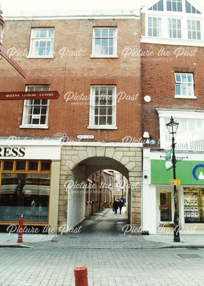 Entrance to Derby Local Studies Library