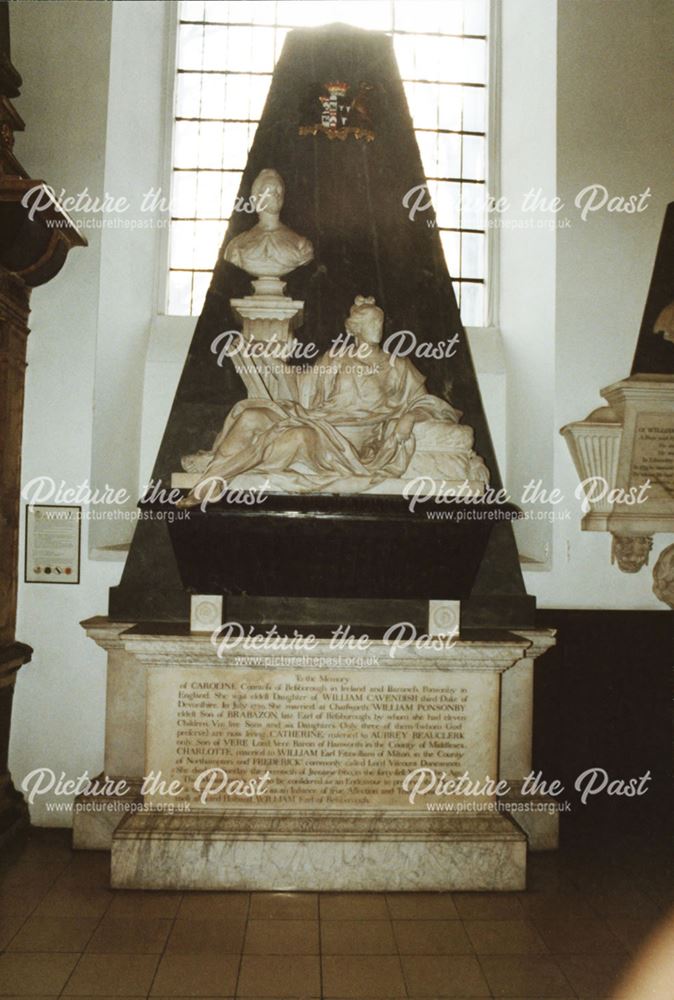 Derby Cathedral - Cavendish monument