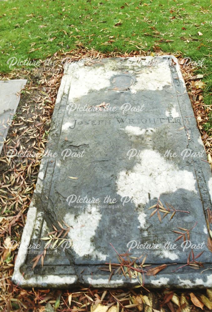 Joseph Wright's tombstone