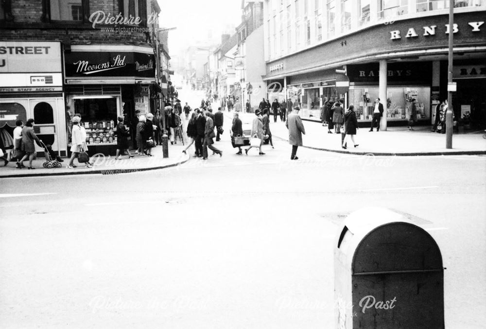 Junction of Green Lane and Victoria Street