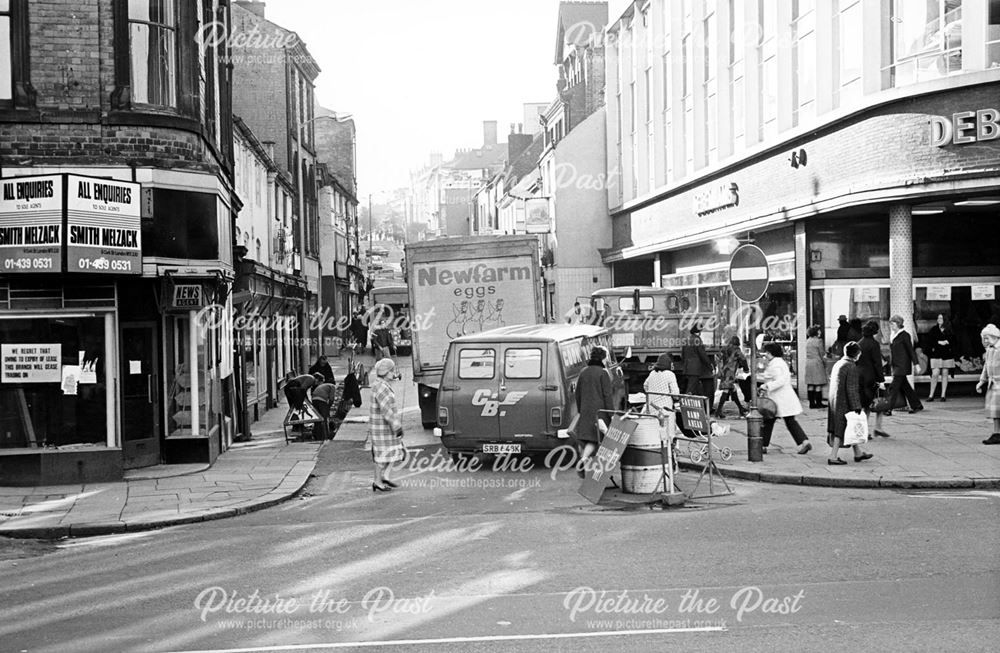 Junction of Green Lane and Victoria Street