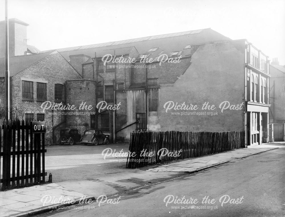 Car park at Derby Electric Power Station