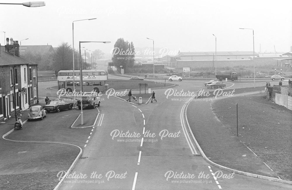 Wilmorton Traffic Island at London Road - Ascot Drive - Harrow Street junction