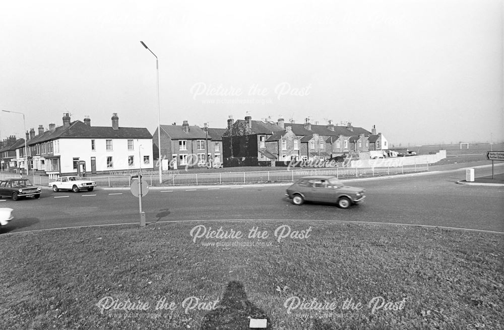 Wilmorton Traffic Island at London Road - Ascot Drive - Harrow Street junction