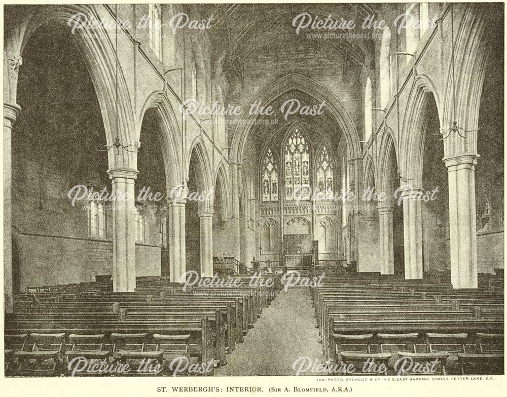 St Werburgh's Church, interior