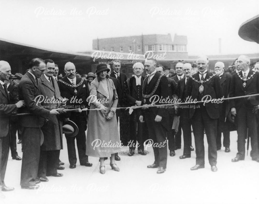 Opening Ceremony at Derby Bus Station