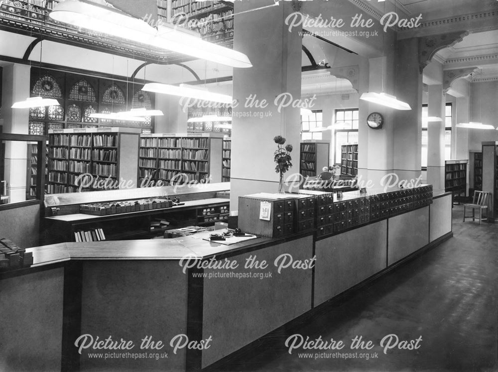 Derby Central Library - Lending Library Counter