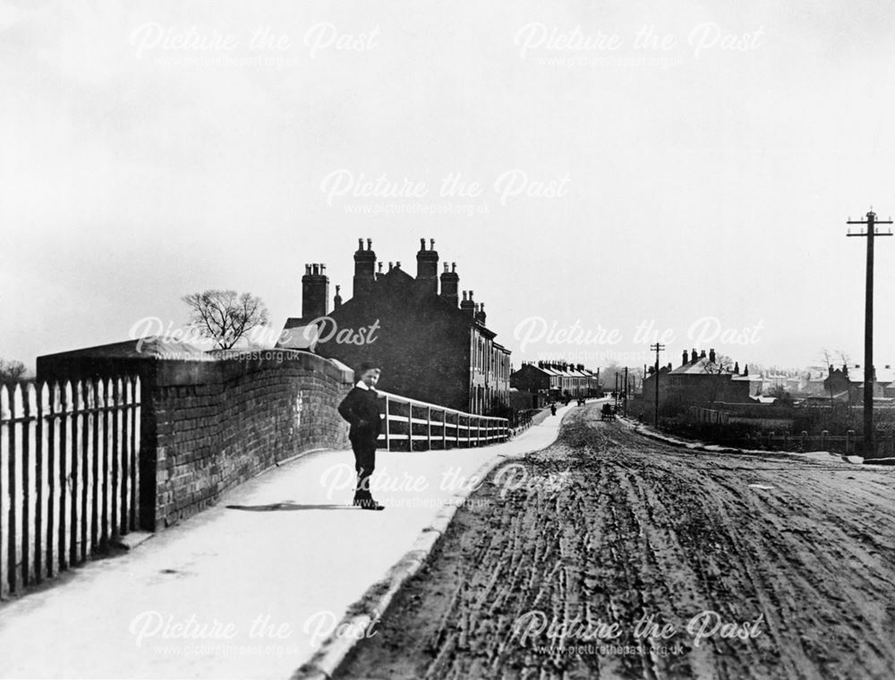 London Road from Navigation Bridge towards Alvaston