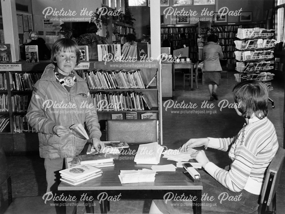 Chaddesden Library -interior