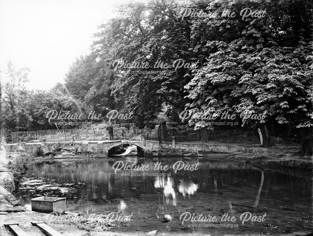 Bridge over Markeaton lake