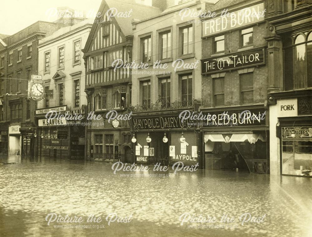 Flooding in the Cornmarket