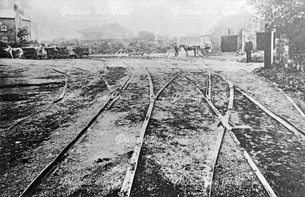 Denby Tramway-wagonway (Outram's Railroad) at Little Eaton