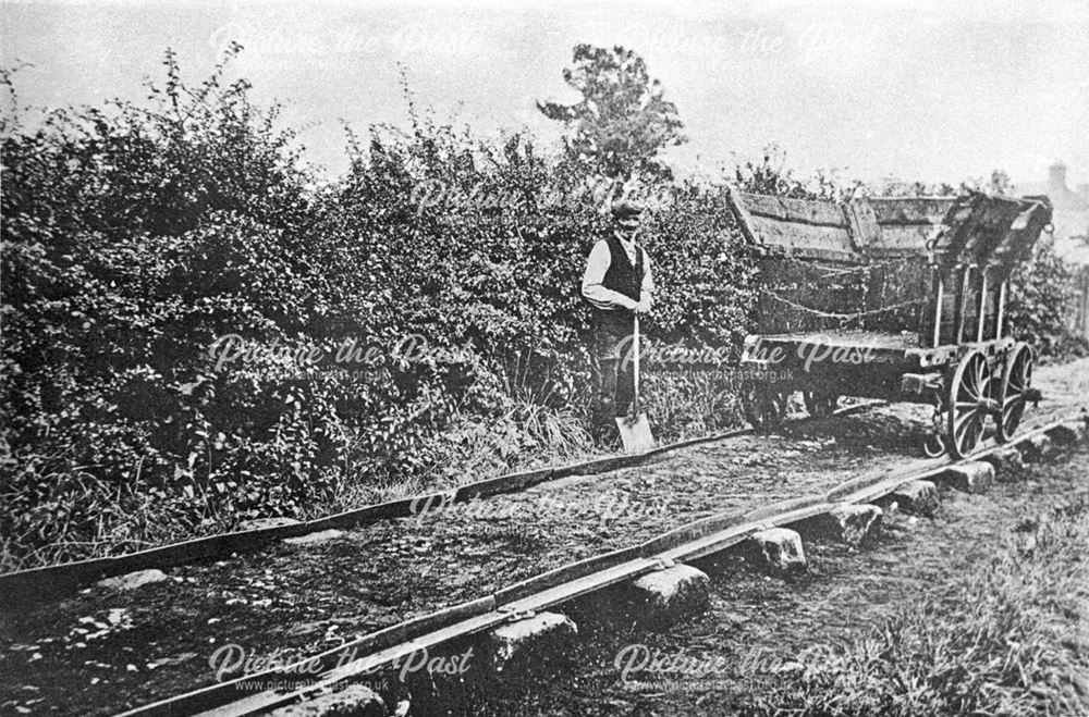 Denby Tramway-wagonway (Outram's Railroad) near Little Eaton