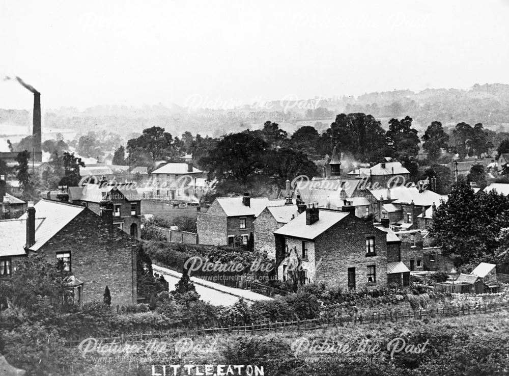 General view over Little Eaton