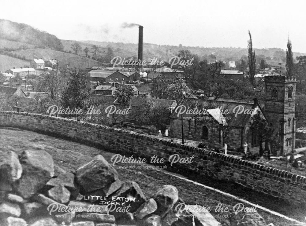 St Paul's Church and Brook Mills, Little Eaton