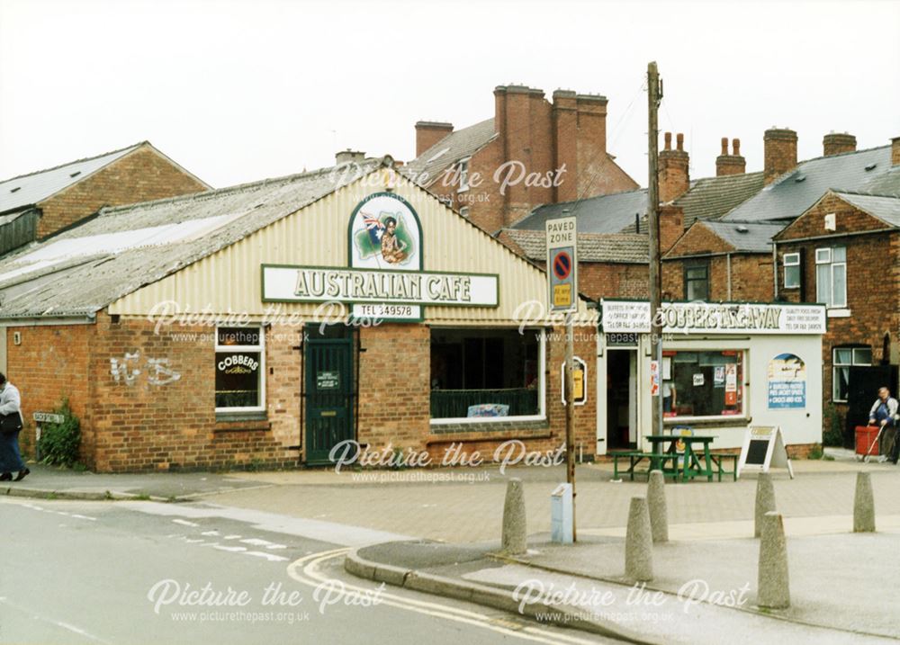 Australian Cafe and 'Cobbers' takeaway on Sacheveral Street