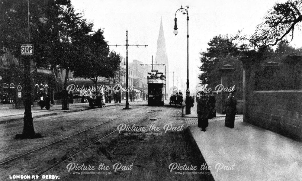 London Road with tram