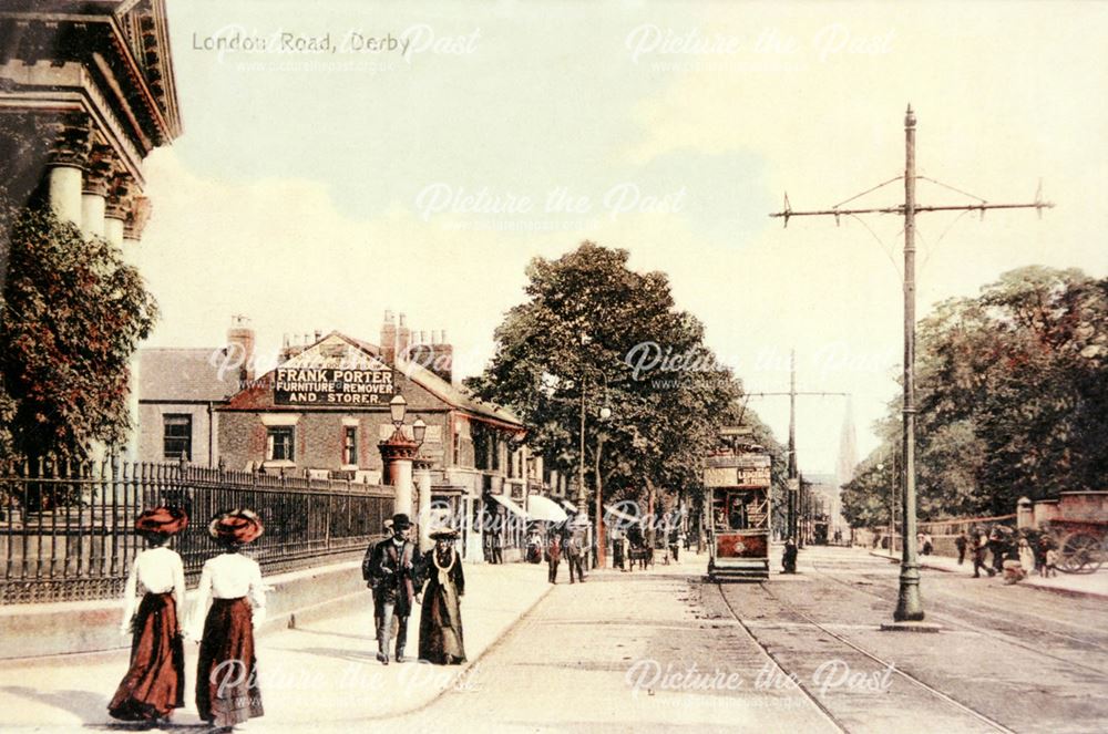 London Road, from a postcard