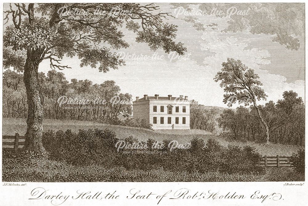 'Darley Hall, the seat of Robert Holden Esquire'