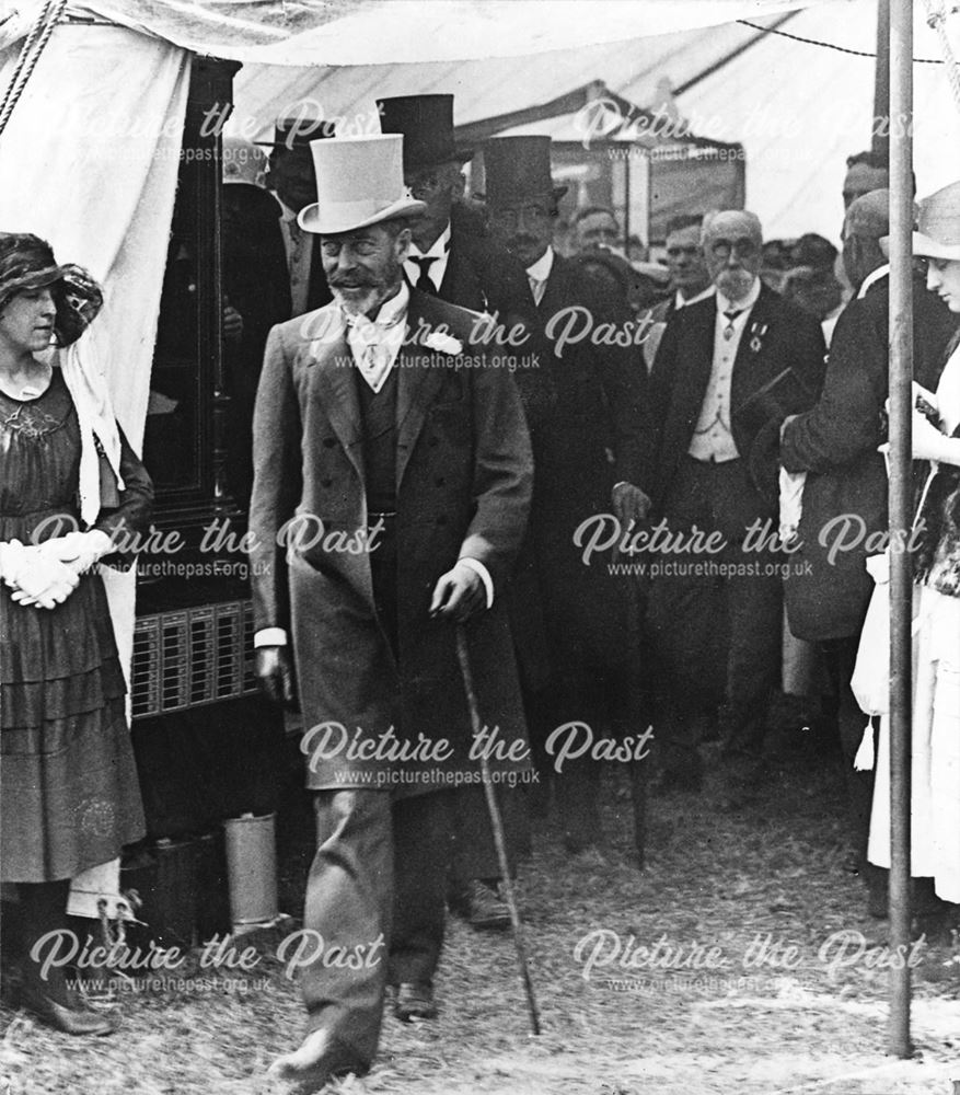 Royal Visit of George V to the Industrial Exhibition, Derby