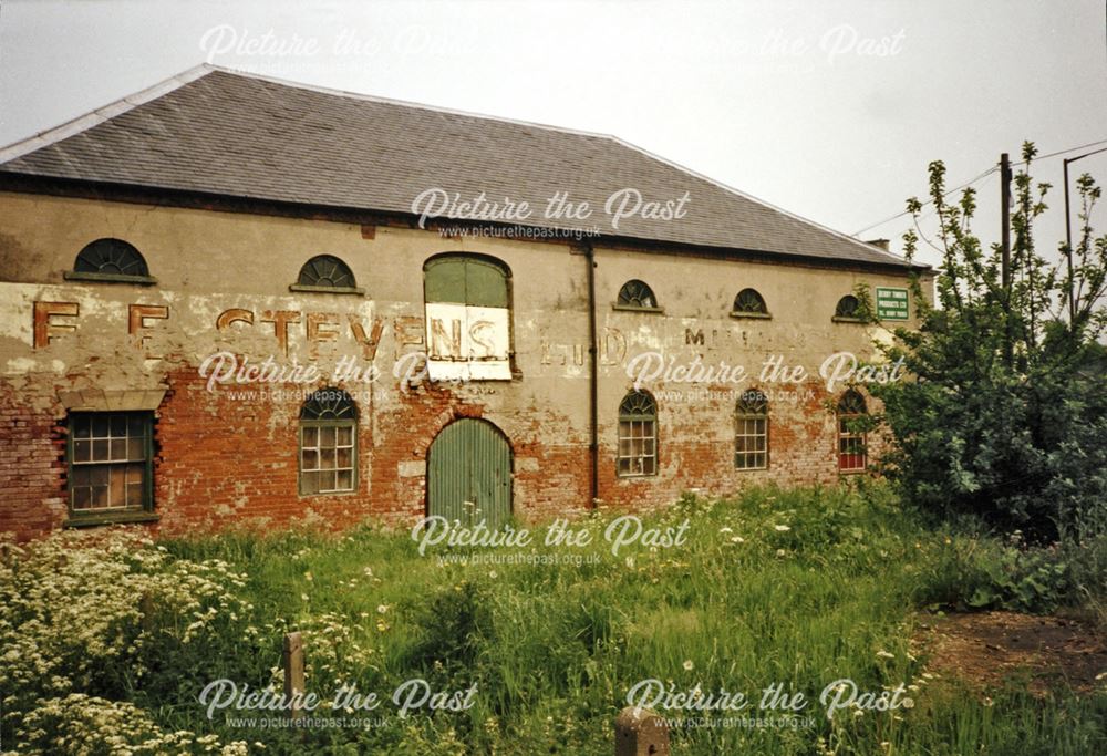 An old warehouse on the main road at Shardlow