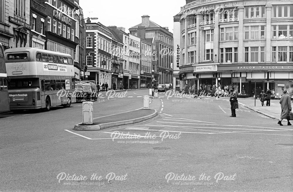 Junction of Market Place and Irongate, Derby