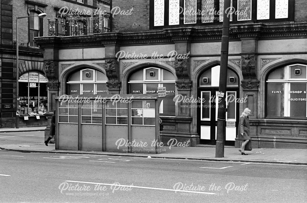 Corner of Tenant Street and Market Place, Derby