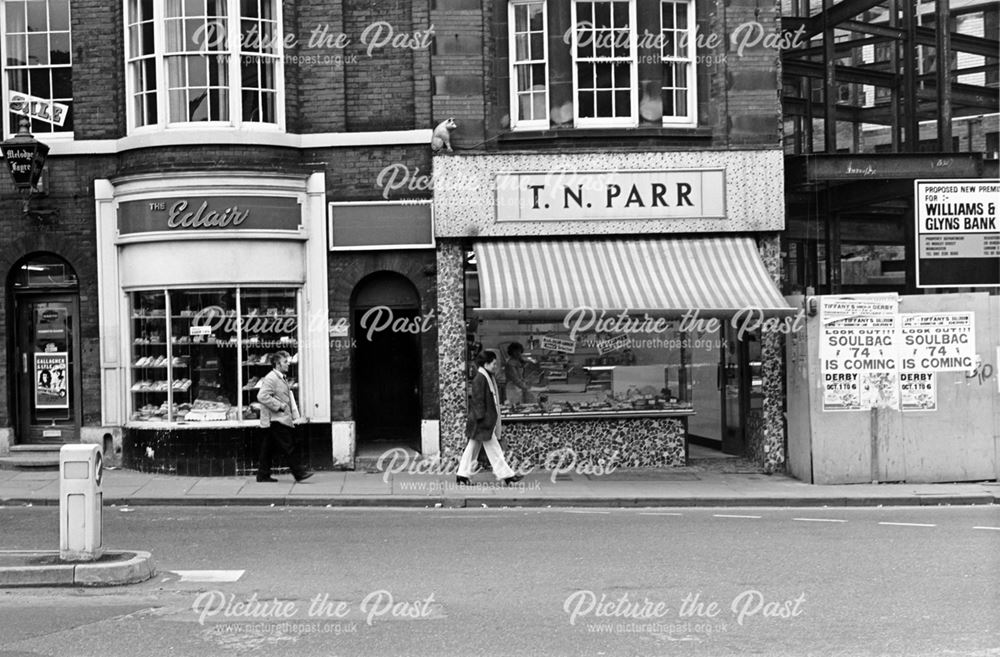 Corner of Market Place and Corn Market, Derby