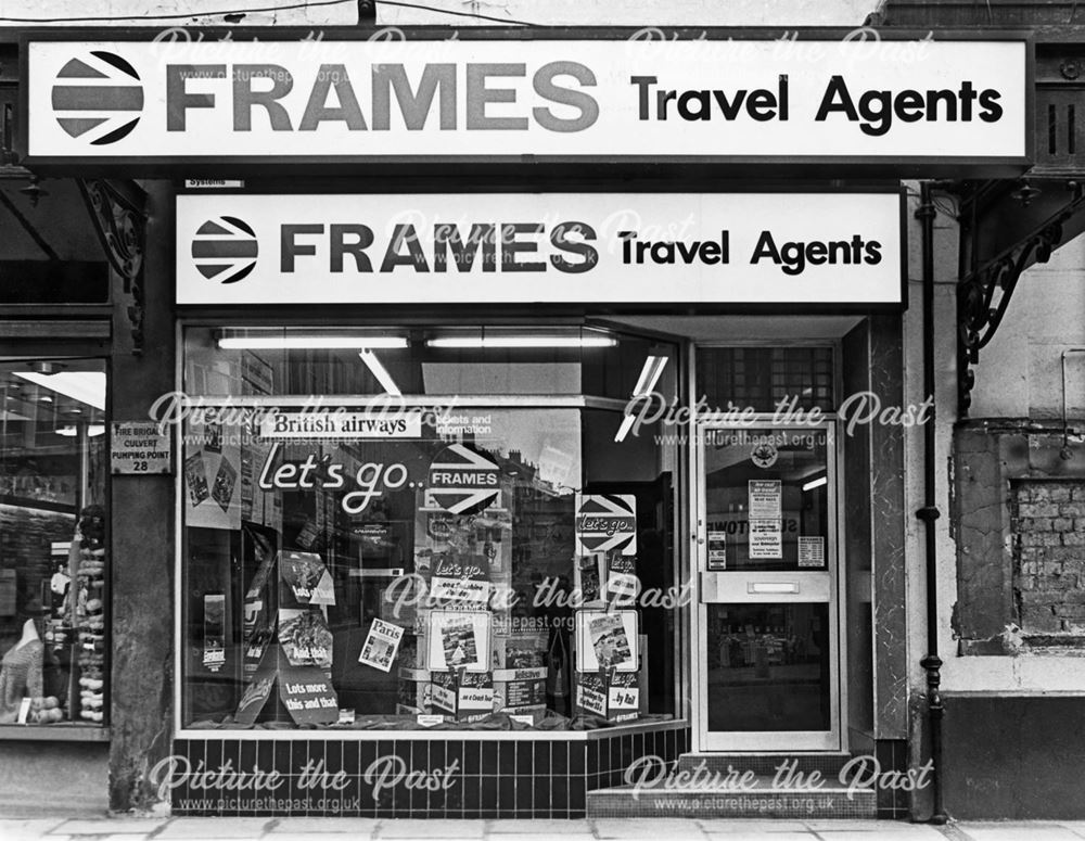 Frames Travel agents shop